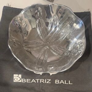 Beatriz Ball Silver Serveware Bowl